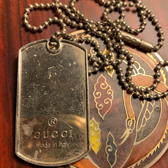 Gucci Dog Tag Necklace - Picture 8 of 11